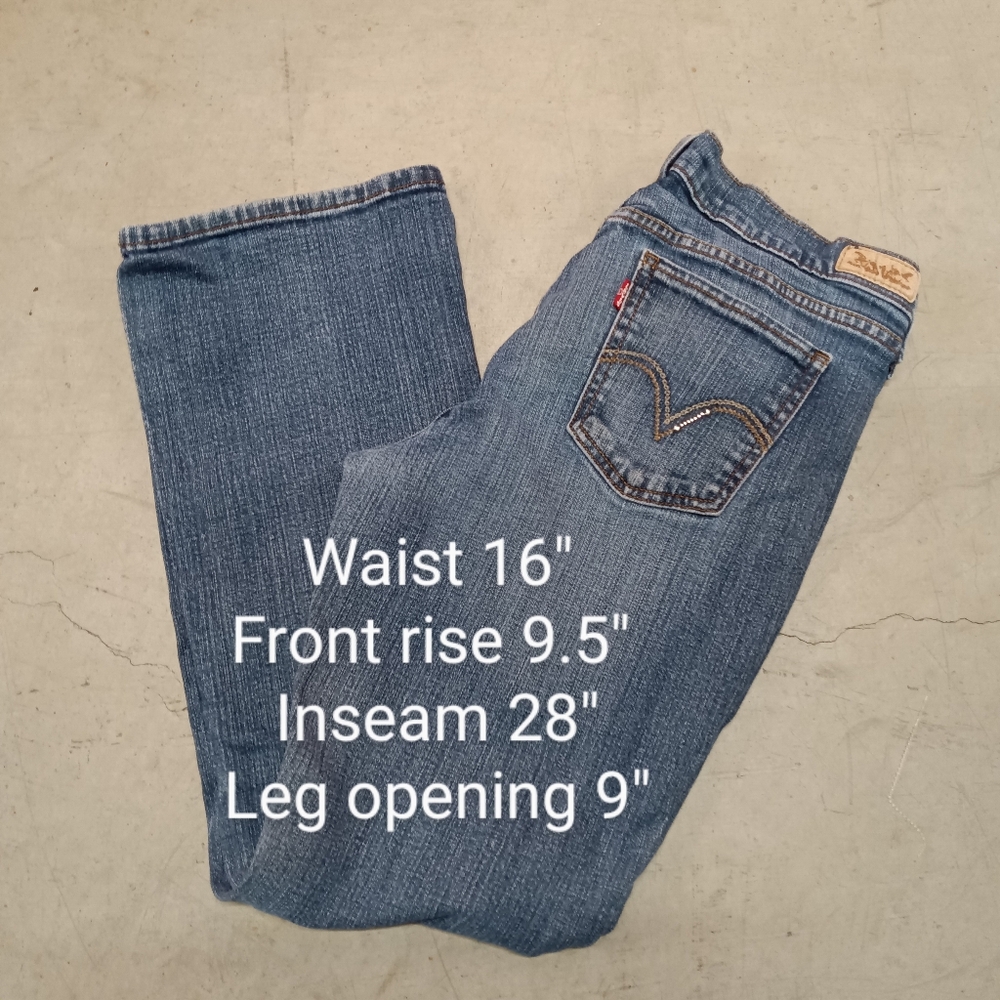 Levis 515 Bootcut Stretch Jeans 30 X 30 / 10 Short - Picture 7 of 11